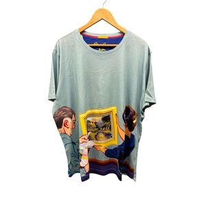 Robert Graham x Kevin Kelly Men's 2XL Graphic T-Shirt‎ Colorful Art Print